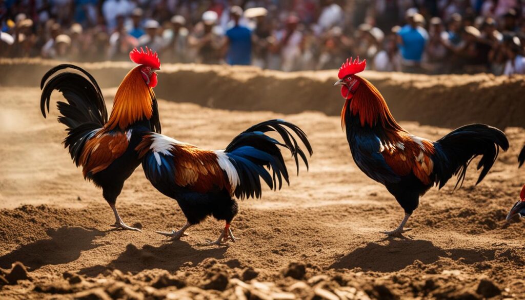 Pertarungan ayam adu