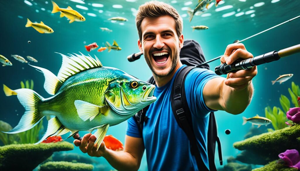 Teknik bermain tembak ikan